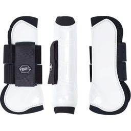 QHP Tendon Boots, white - Shetty