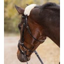 Lammfell Nasen- oder Genickpolster, natur - 27 cm