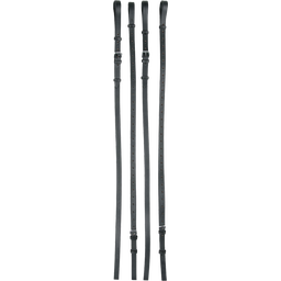 Longierschlaufzügel-zweiteilig WB, schwarz - 1 Stück
