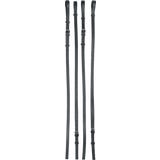 Waldhausen Lunging Draw Reins - Two-Piece, Black