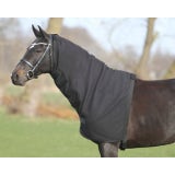 QHP Fleece Halsteil schwarz
