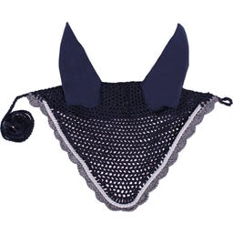 QHP Color Ear Bonnet, navy