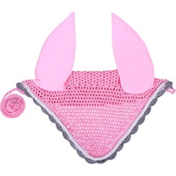 QHP Ohrenhaube Color flamingo-pink