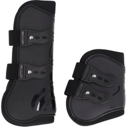 QHP Gamaschen-Set schwarz