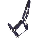 QHP Deluxe Head Collar, navy