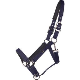 QHP Deluxe Head Collar, navy