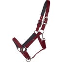 QHP Deluxe Head Collar, burgundy