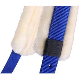 QHP Kappzaum, kobaltblau - Shetty