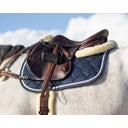 Sattelunterlage Memory-Schaum Ontario, dunkelbraun - Pony