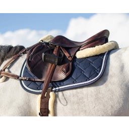 Sattelunterlage Memory-Schaum Ontario, dunkelbraun - Pony