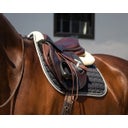 Sattelunterlage Memory-Schaum Ontario, schwarz - Pony