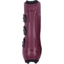 QHP Champion Tendon Boots, Burgundy - Pony