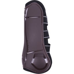 QHP Champion Tendon Boots, brown - Pony