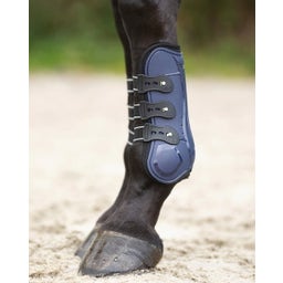 QHP Gamaschen Champion, navy - Pony