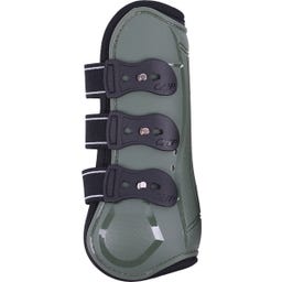QHP Champion Tendon Boots, olive green - Pony