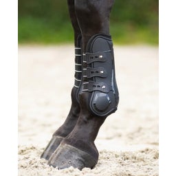 QHP Gamaschen Champion, schwarz - Pony