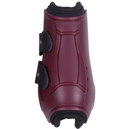 QHP Champion Bell Boots, burgundy