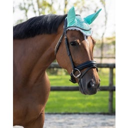 QHP Ohrenhaube Color ice-green