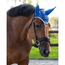 QHP Ohrenhaube Color kobaltblau