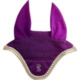 PS of Sweden Naušniki Stardust Pearl, sparkly violet