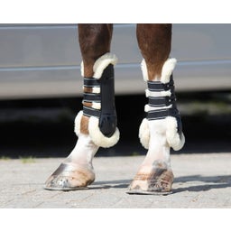 QHP Gamaschen Ontario, schwarz - Pony