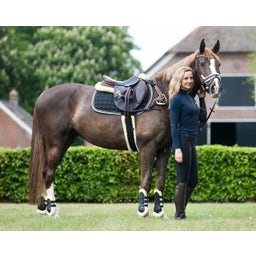 QHP Streichkappen Ontario, schwarz - Pony