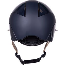 QHP Miami Riding Helmet Polo Visor, navy