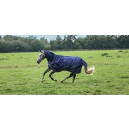 Bucas Irish Turnout Neck navy/gold - XS