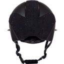Kask jeździecki Ohio z daszkiem polo, czarny