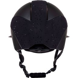 QHP Casco Ohio con Visera Polo, Negro