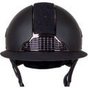 QHP Reithelm Ohio Polovisier, schwarz