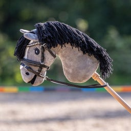 QHP Trense Sunset Hobby horse, schwarz - 1 Stück