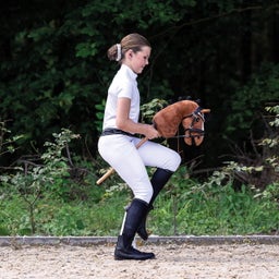 QHP Trense Sunset Hobby horse, schwarz - 1 Stück