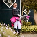 QHP Ausreitdecke Hobby horse - fuchsia