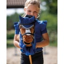 QHP Maska na uszy dla Hobby horse - kobaltowy