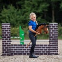 QHP Gebisslose Trense Hobby horse, schwarz - 1 Stück