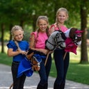 QHP Steckenpferd Hobby horse - braunschecke