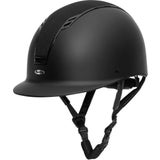 Reithelm H22, schwarz matt/schwarz velvet