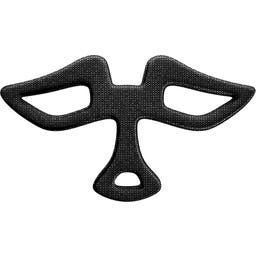 ABUS Pikeur Inner Pad ABQ1 PAD 10 mm, Black - M