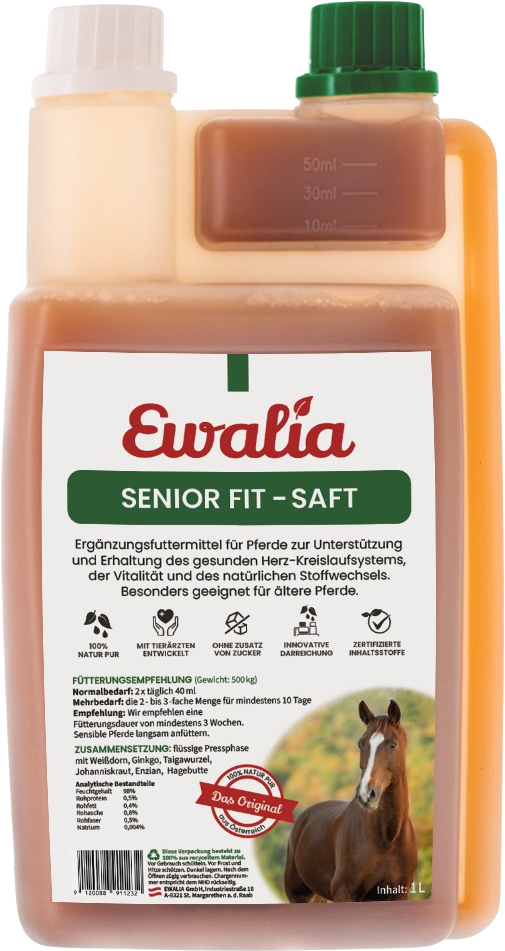 Ewalia Senior Fit - Succo per Cavalli - 1 L