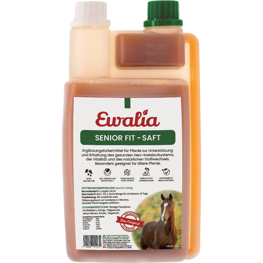 Ewalia Senior Fit - Saft für Pferde - 1 l