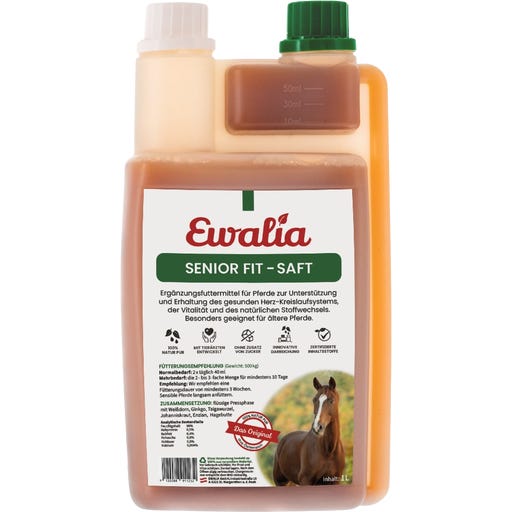 Ewalia Senior Fit - Saft für Pferde - 1 l