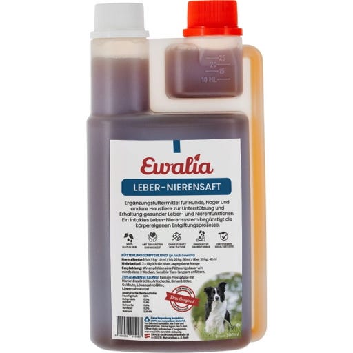 Ewalia Leber-Nierensaft für Haustiere - 500 ml