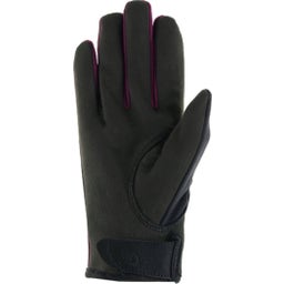 Roeckl Kinder-Reithandschuh Keysoe black/purple