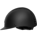 Reithelm H22, schwarz matt/schwarz velvet - 51 - 55 cm