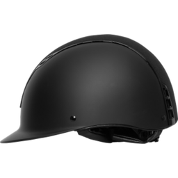 Reithelm H22, schwarz matt/schwarz velvet - 51 - 55 cm