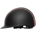 Reithelm H22, schwarz matt/schwarz shine/roségold - 51 - 55 cm