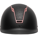 Reithelm H22, schwarz matt/schwarz shine/roségold - 51 - 55 cm