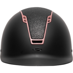Reithelm H22, schwarz matt/schwarz shine/roségold - 51 - 55 cm
