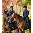 Reithelm H22, schwarz velvet/schwarz shine - 51 - 55 cm